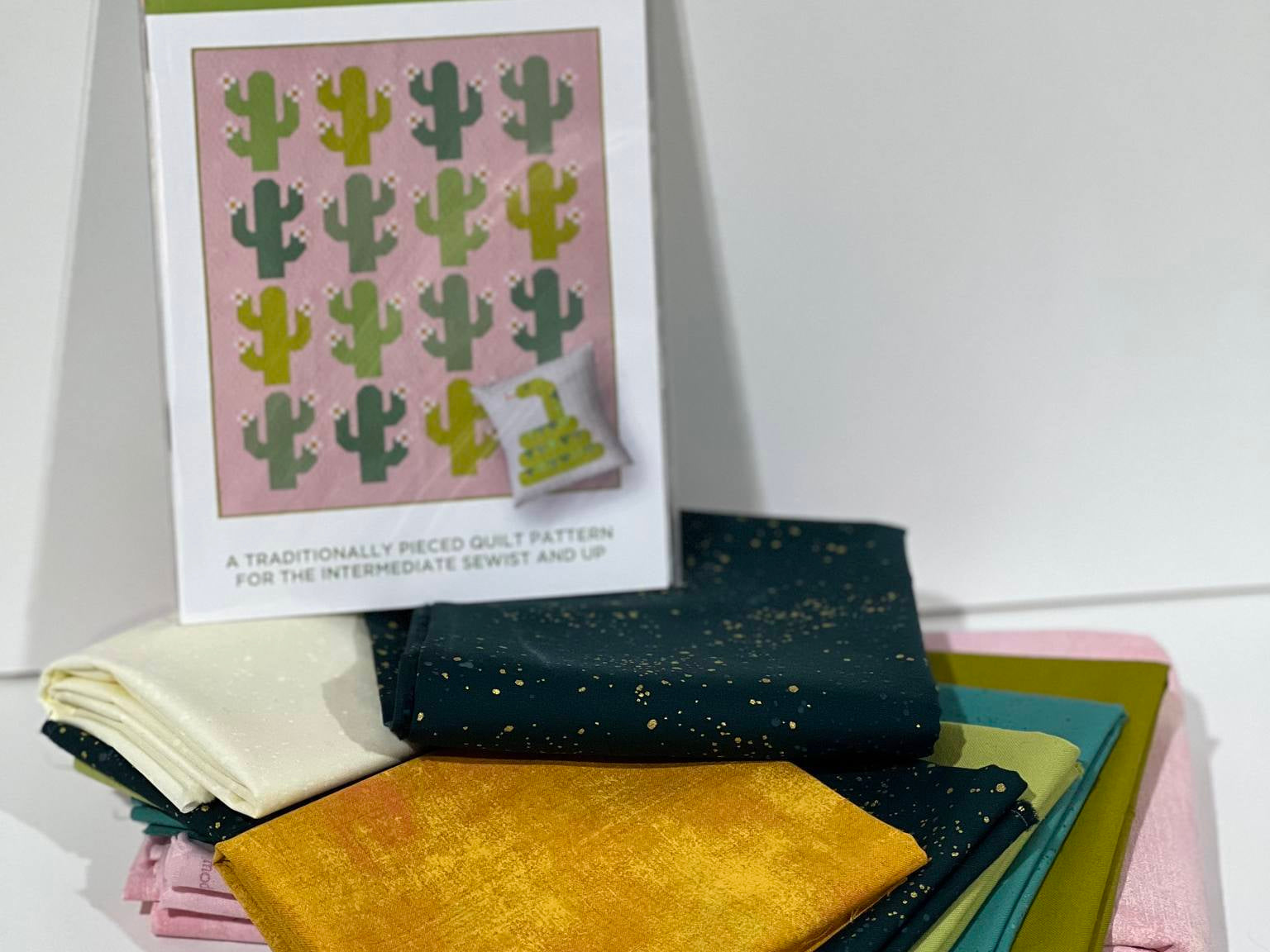 Oh My Cacti Kit - Happy Little Quilt Shop