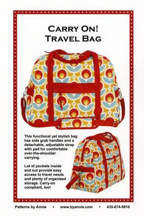 Carry On Travel Bag - Happy Little Quilt Shop