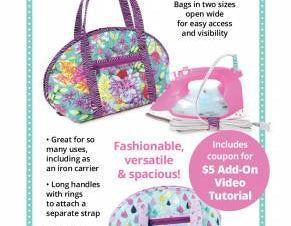Hot & Heavy Purse or Iron Carrier Pattern By Annie - Happy Little Quilt Shop