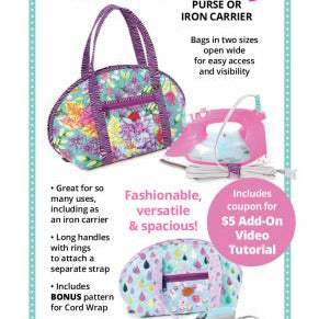Hot & Heavy Purse or Iron Carrier Pattern By Annie - Happy Little Quilt Shop