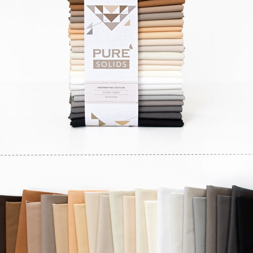 Art Gallery Pure Solids Hibernating Edition Fat Quarter Bundle - Happy Little Quilt Shop