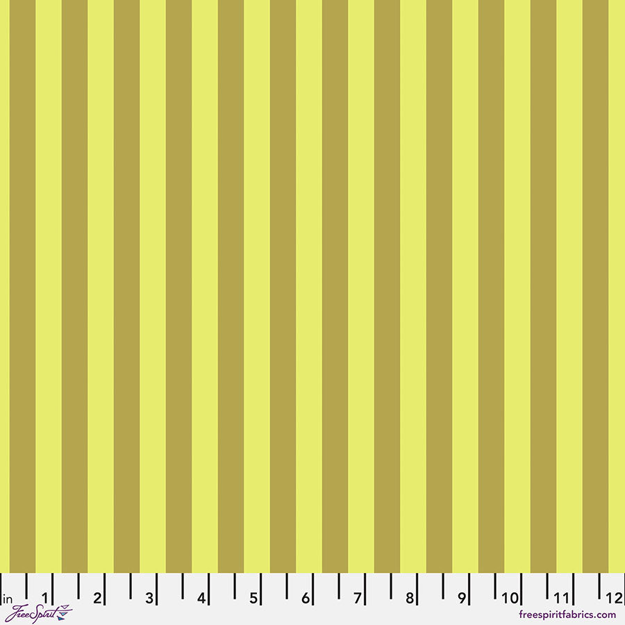 Neon Tent Stripe - Moon Beam || Neon True Colors+ - Happy Little Quilt Shop
