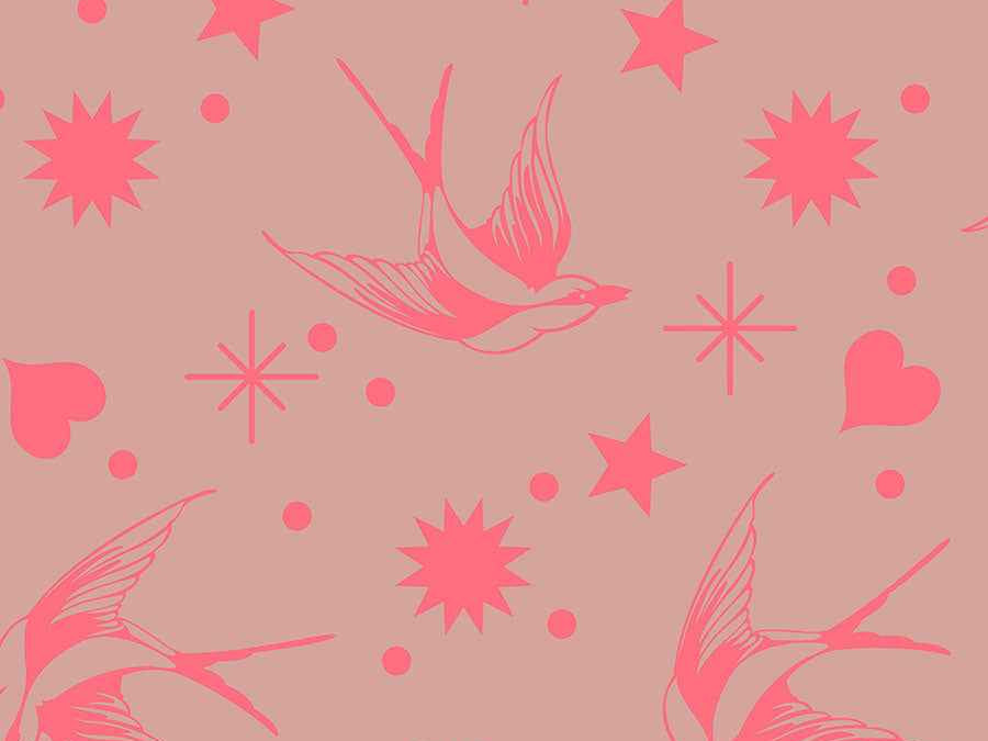 Tula Pink Neon Fairy Flakes Nova Neon True Colors