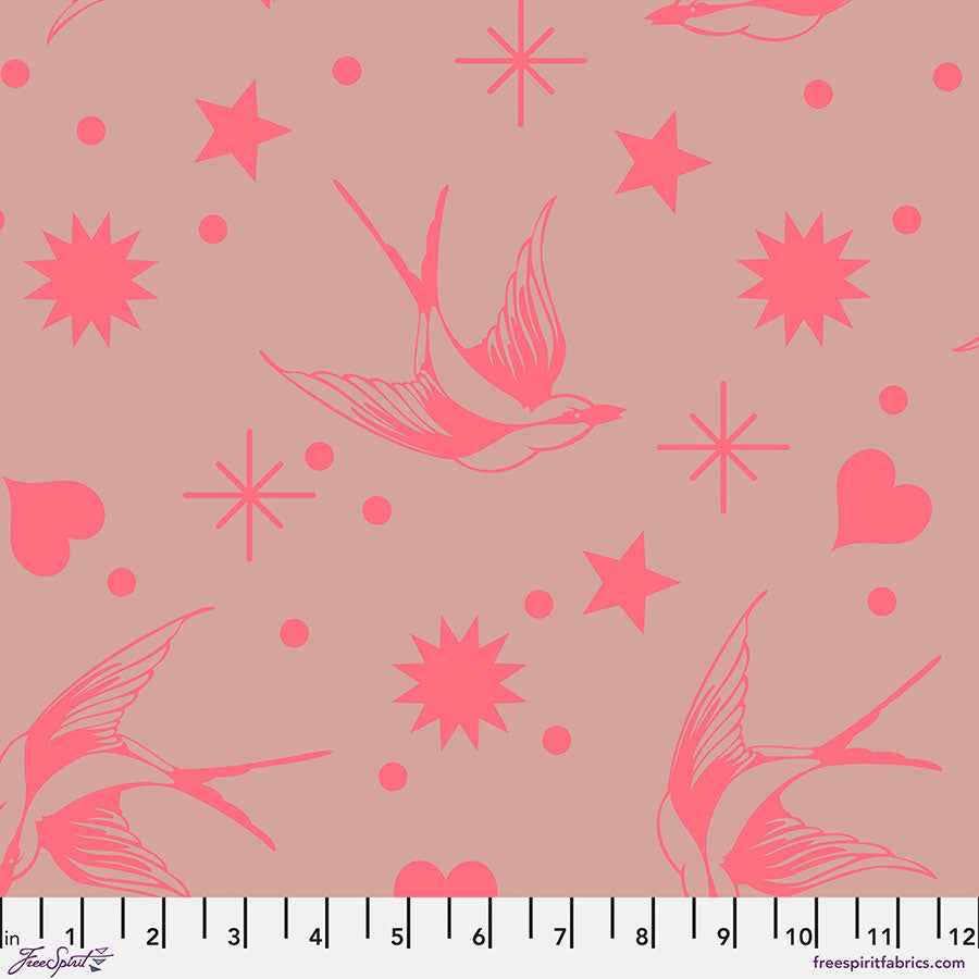 Tula Pink Neon Fairy Flakes Nova Neon True Colors