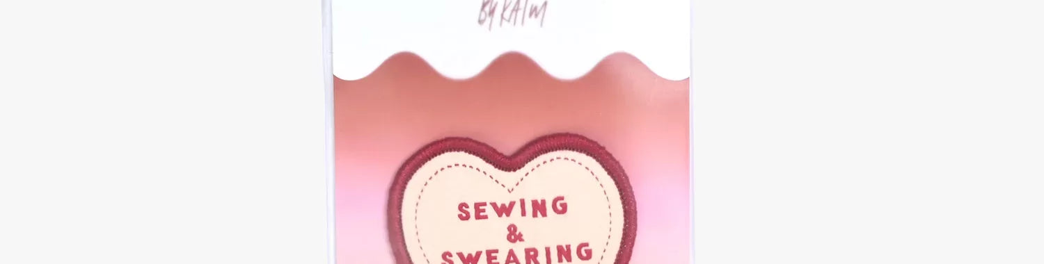 KATM Swearing & Sewing 4 Eva Iron on Patch - Happy Little Quilt Shop