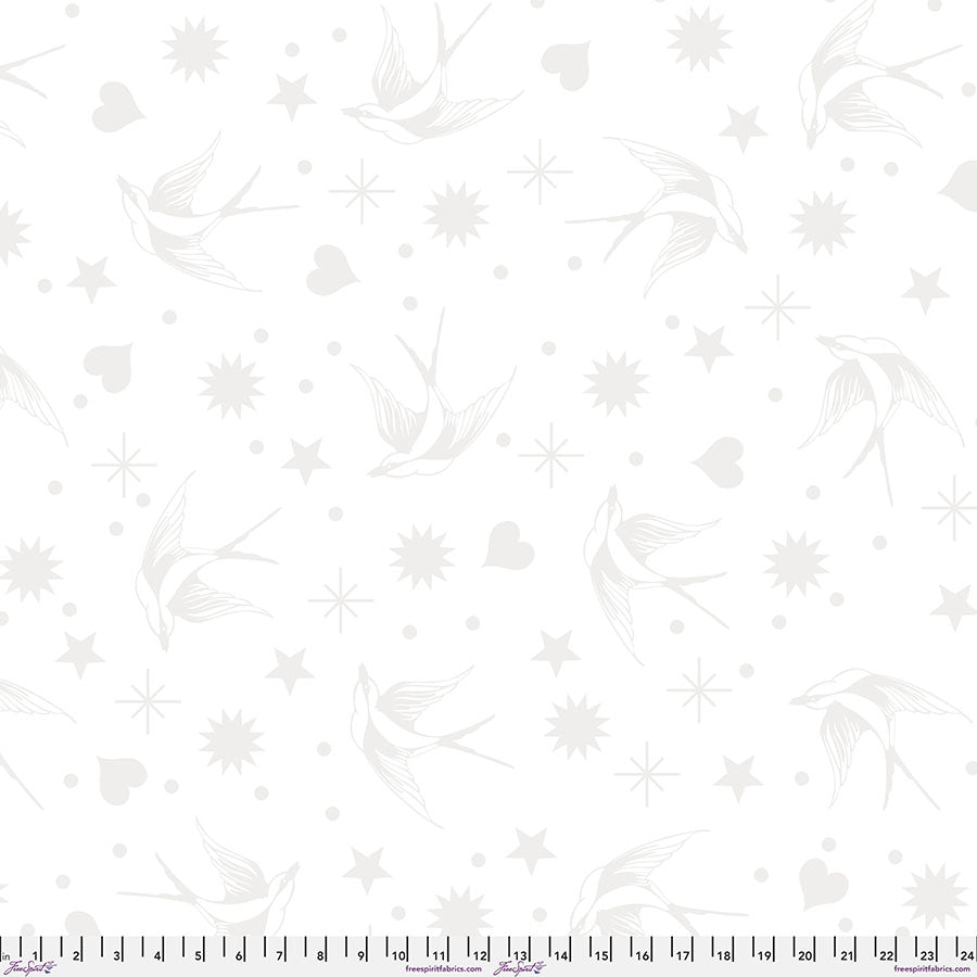 Backing Fabric - Fairy Flakes XL - Snowfall || Tula's True Colors Quilt Backs - Happy Little Quilt Shop