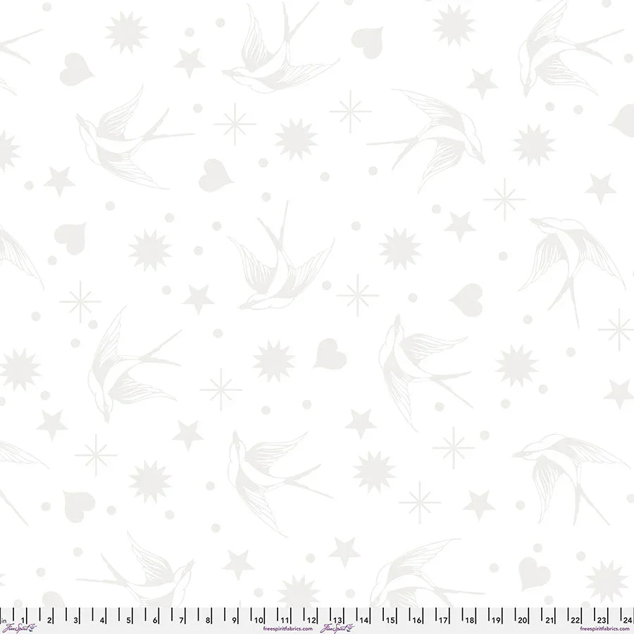 Backing Fabric - Fairy Flakes XL - Snowfall || Tula's True Colors Quilt Backs - Happy Little Quilt Shop