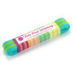 2yd Lime and Turq-1in wide-Tula Pink Webbing - Happy Little Quilt Shop