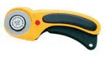 Olfa Ergonomic Rotary Cutter 45mm - Happy Little Quilt Shop