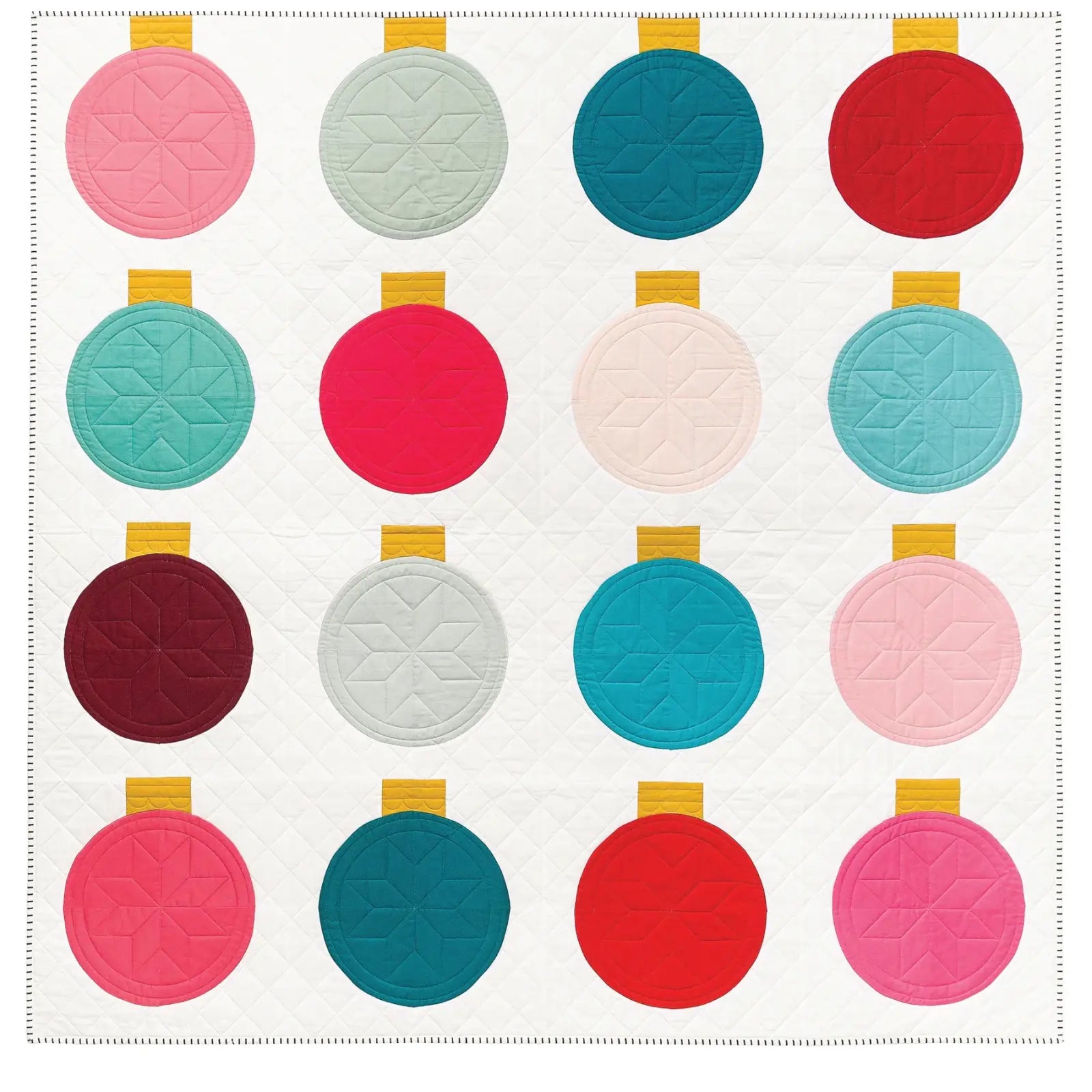 Retro Ornaments Quilt Pattern by Lo and Behold Stitchery - Happy Little Quilt Shop