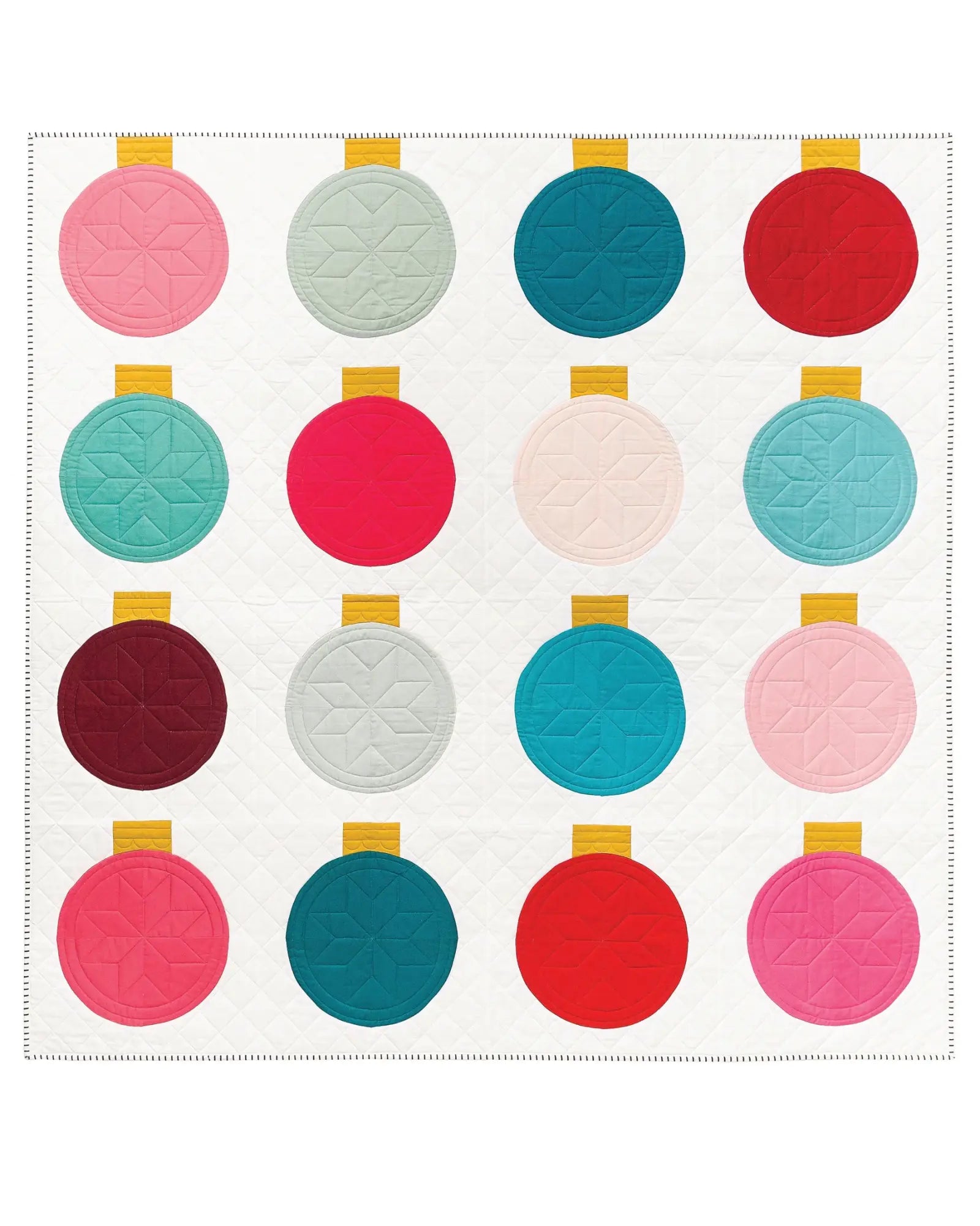 Retro Ornaments Quilt Pattern by Lo and Behold Stitchery - Happy Little Quilt Shop