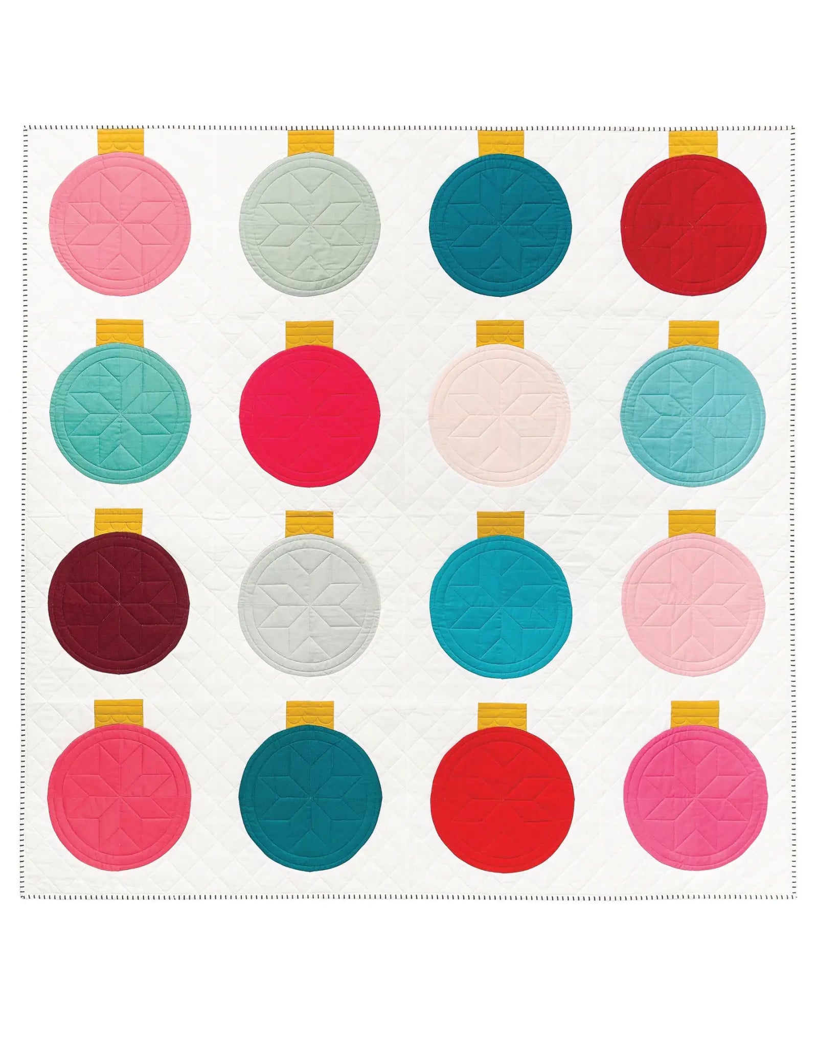 Retro Ornaments Quilt Pattern by Lo and Behold Stitchery - Happy Little Quilt Shop