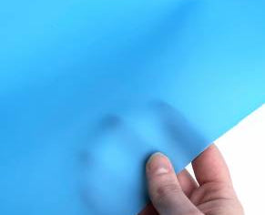 Blue Jelly Vinyl - Happy Little Quilt Shop