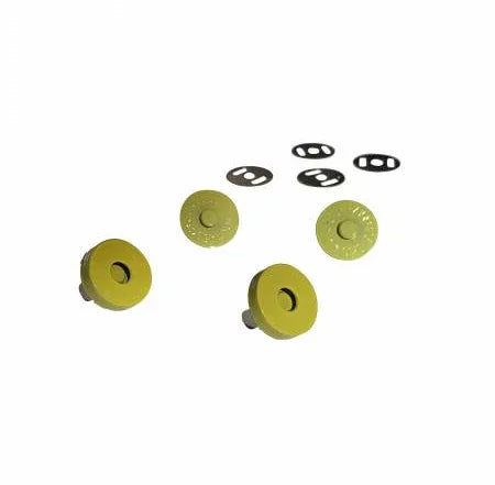 Wasabi Magnetic Snaps - Happy Little Quilt Shop