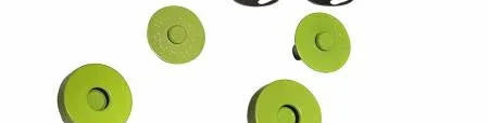 Lime Magnetic Snaps - Happy Little Quilt Shop