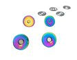 Iridescent Magnetic Snaps - Happy Little Quilt Shop