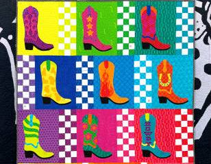 Boot Tapping Boulevard Quilt Pattern by Sassafras Lane Designs - Happy Little Quilt Shop