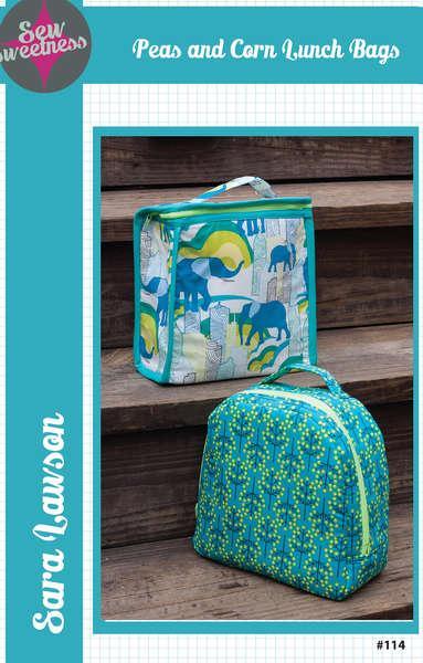 Peas and Corn Lunch Bag - Happy Little Quilt Shop