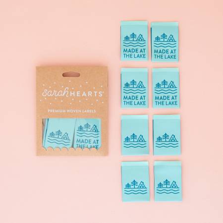 Made at the Lake Woven Labels - Happy Little Quilt Shop