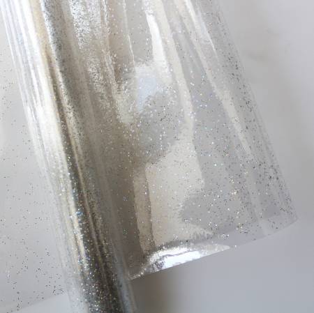 Vinyl Transparent 12 G Clear Glitter - Happy Little Quilt Shop