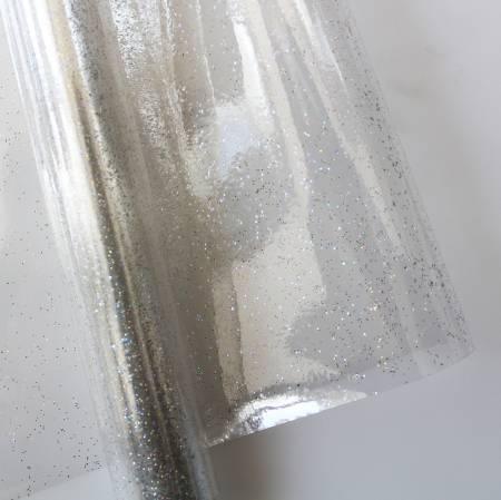 Vinyl Transparent 12 G Clear Glitter - Happy Little Quilt Shop