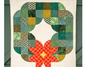 Posh Wreath Quilt Pattern - Happy Little Quilt Shop