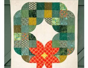 Posh Wreath Quilt Pattern - Happy Little Quilt Shop