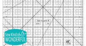 Sew Square 8 Ruler - Happy Little Quilt Shop