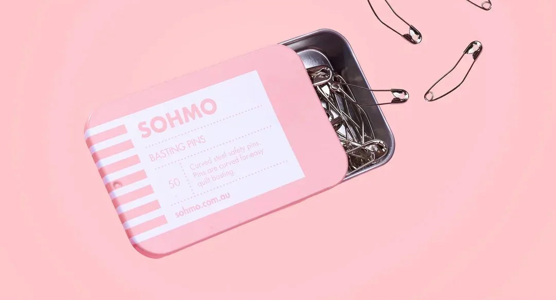 SOHMO Basting Pins - Happy Little Quilt Shop