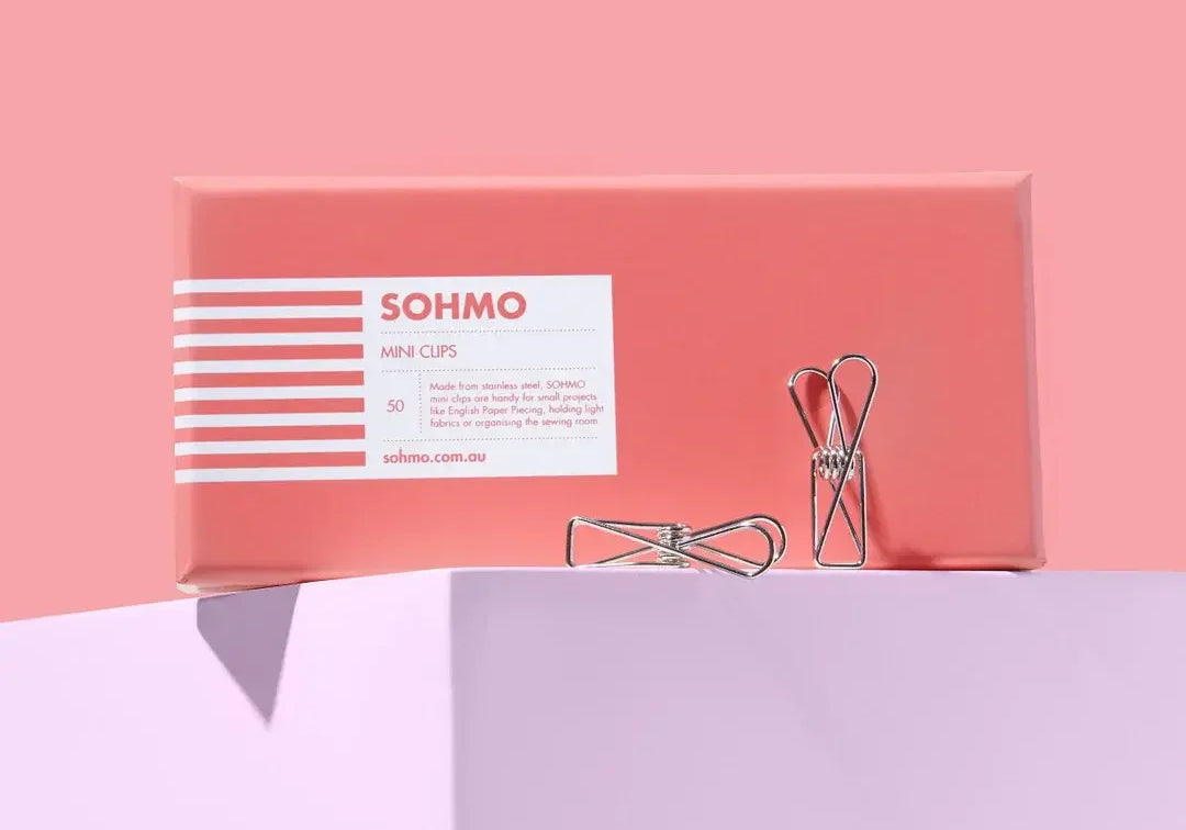 SOHMO Mini Clips- 50 - Happy Little Quilt Shop