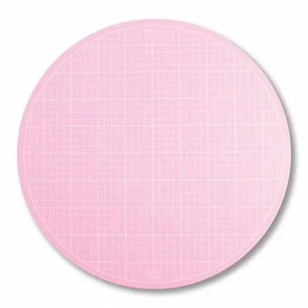 Sue Daley Round Rotating Cutting Mat 10in Pink - Happy Little Quilt Shop
