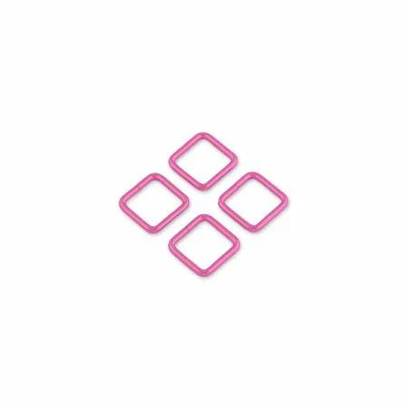 Four Tula Pink 3/4in Rectangle Rings - Happy Little Quilt Shop