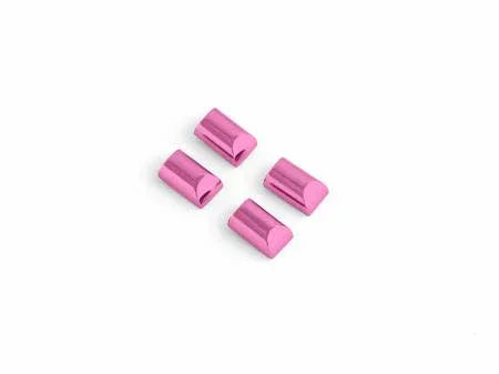 Four Tula Pink 1/2in Zipper Cord Ends - Happy Little Quilt Shop