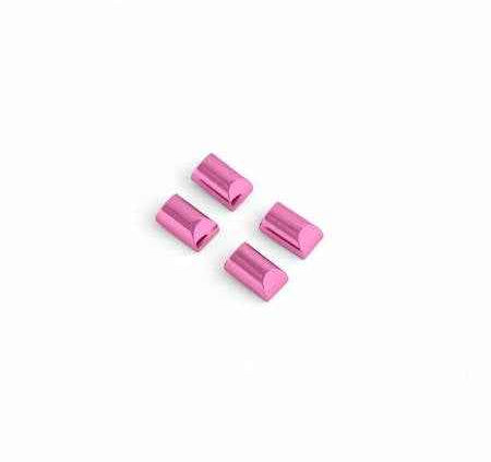 Four Tula Pink 1/2in Zipper Cord Ends - Happy Little Quilt Shop
