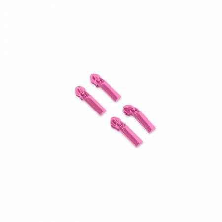 Four Tula Pink #5 Rectangle Zipper Pulls - Happy Little Quilt Shop