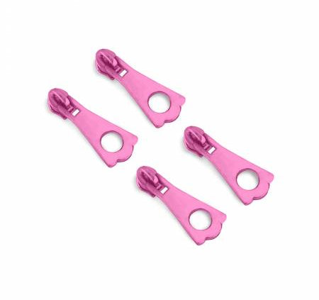 Four Tula Pink #5 XL Zipper Pulls - Happy Little Quilt Shop