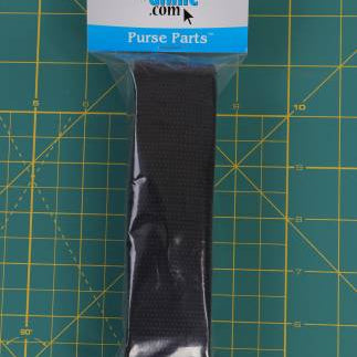 Strapping- 1-1/2in x 3 yd-black - Happy Little Quilt Shop