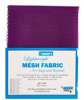 Lightweight Mesh Fabric Tahiti 18x54in - Happy Little Quilt Shop