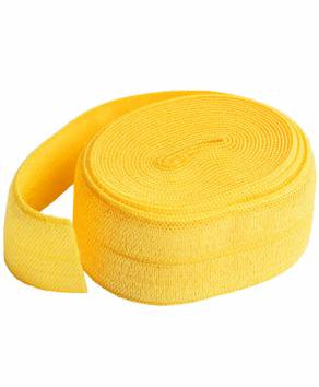 Fold-over Elastic 3/4in x 2yd Dandelion - Happy Little Quilt Shop