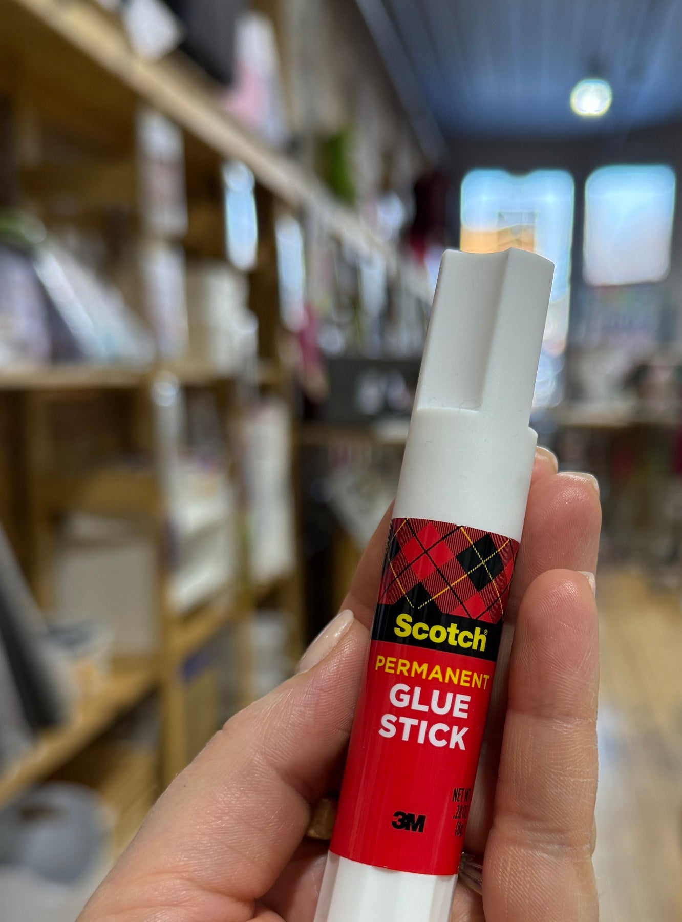 Scotch Permanent Glue Stick .28oz - Happy Little Quilt Shop