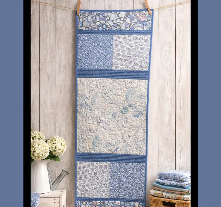 Serenity Table Runner Pattern by Villa Rosa Designs - Happy Little Quilt Shop