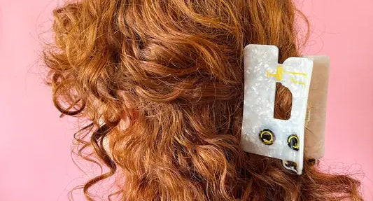 Sewing Machine Hair Clip - Happy Little Quilt Shop