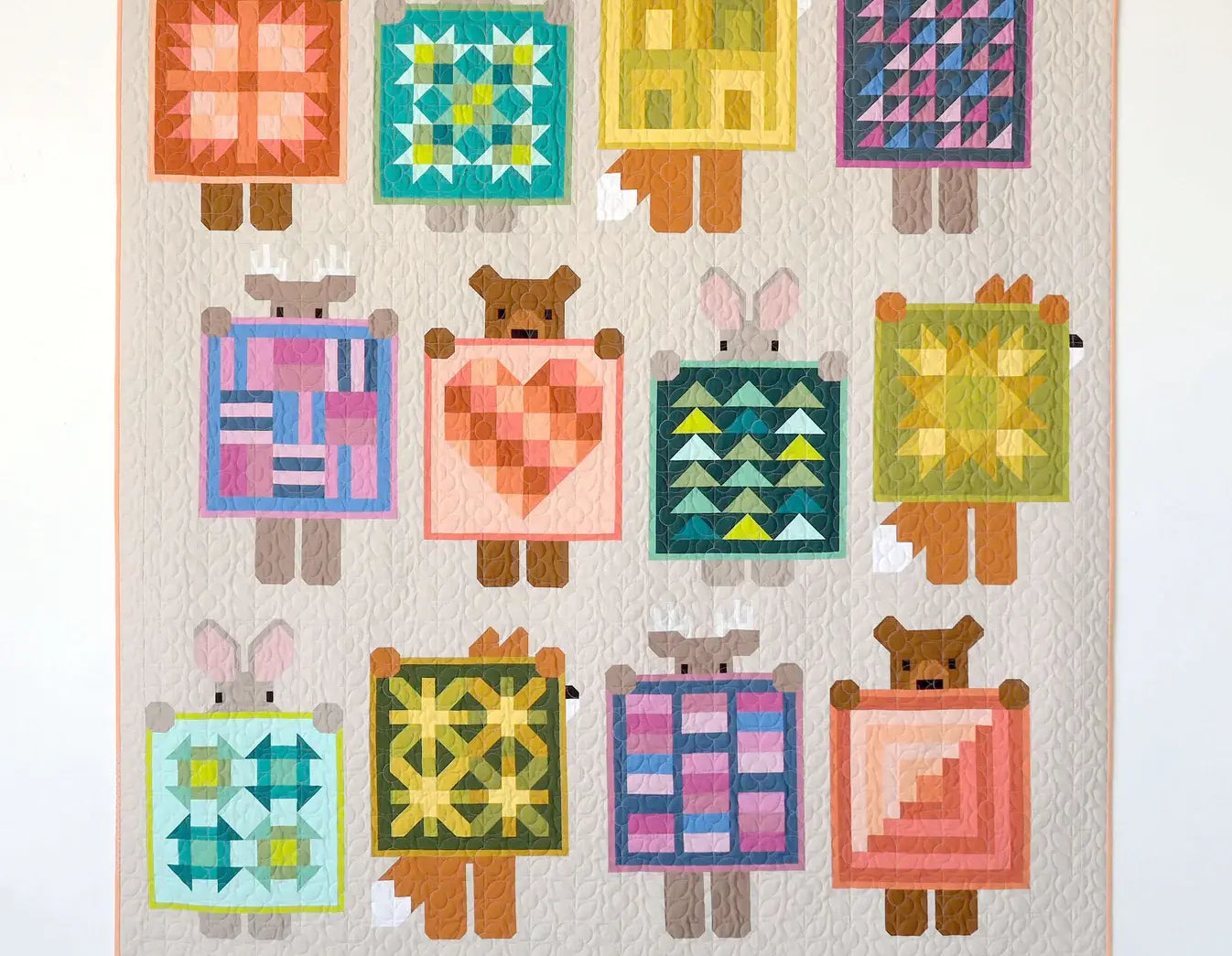 Show & Tell EH 083 Quilt Pattern By Elizabeth Hartman - Happy Little Quilt Shop