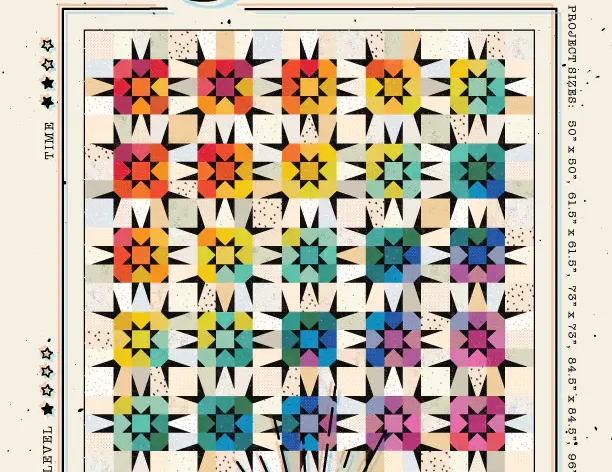 Stara Quilt Pattern by Taralee Quiltery - Happy Little Quilt Shop