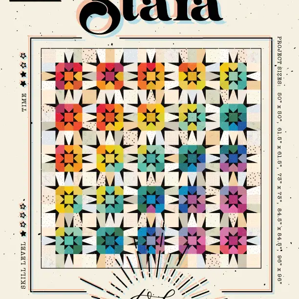 Stara Quilt Pattern by Taralee Quiltery - Happy Little Quilt Shop