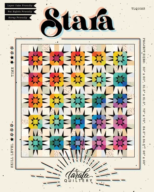 Stara Quilt Pattern by Taralee Quiltery - Happy Little Quilt Shop