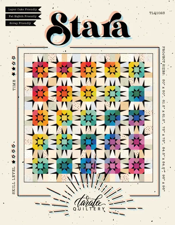 Stara Quilt Pattern by Taralee Quiltery - Happy Little Quilt Shop