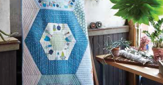 Succulent Garden Crimson Tate Quilt Kit - Happy Little Quilt Shop