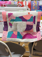 Sweet Pea Sewing Machine Cover Machine Embroidery Kit - Happy Little Quilt Shop