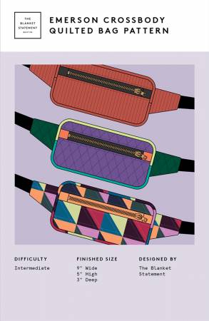 Emerson Crossbody Quilted Bag Pattern - Happy Little Quilt Shop